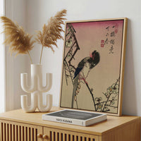 Framed Canvas - Framed canvas in a stylish interior setting