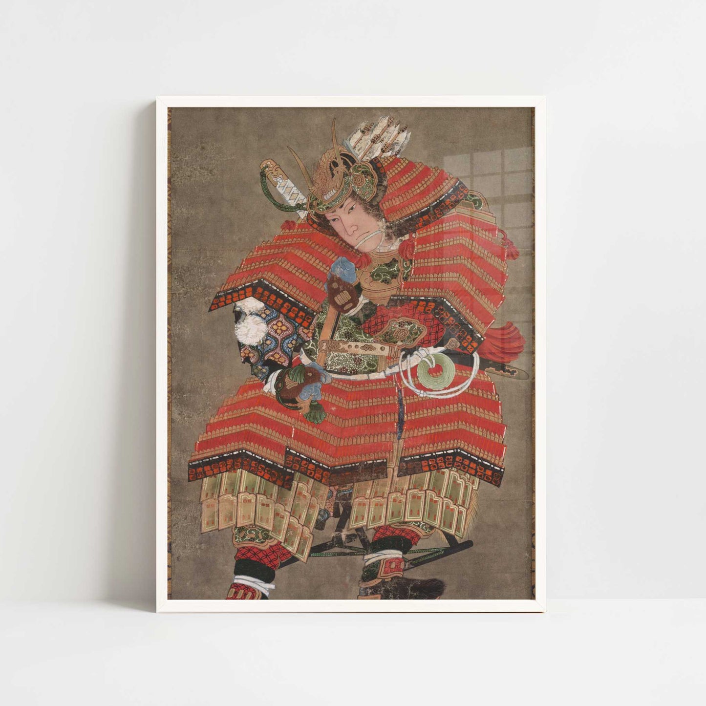 Minamoto no Yoshitsune – Katsushika Hokusai – Print