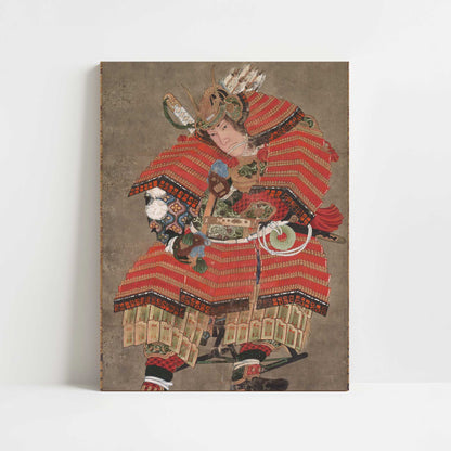 Minamoto no Yoshitsune – Katsushika Hokusai – Print