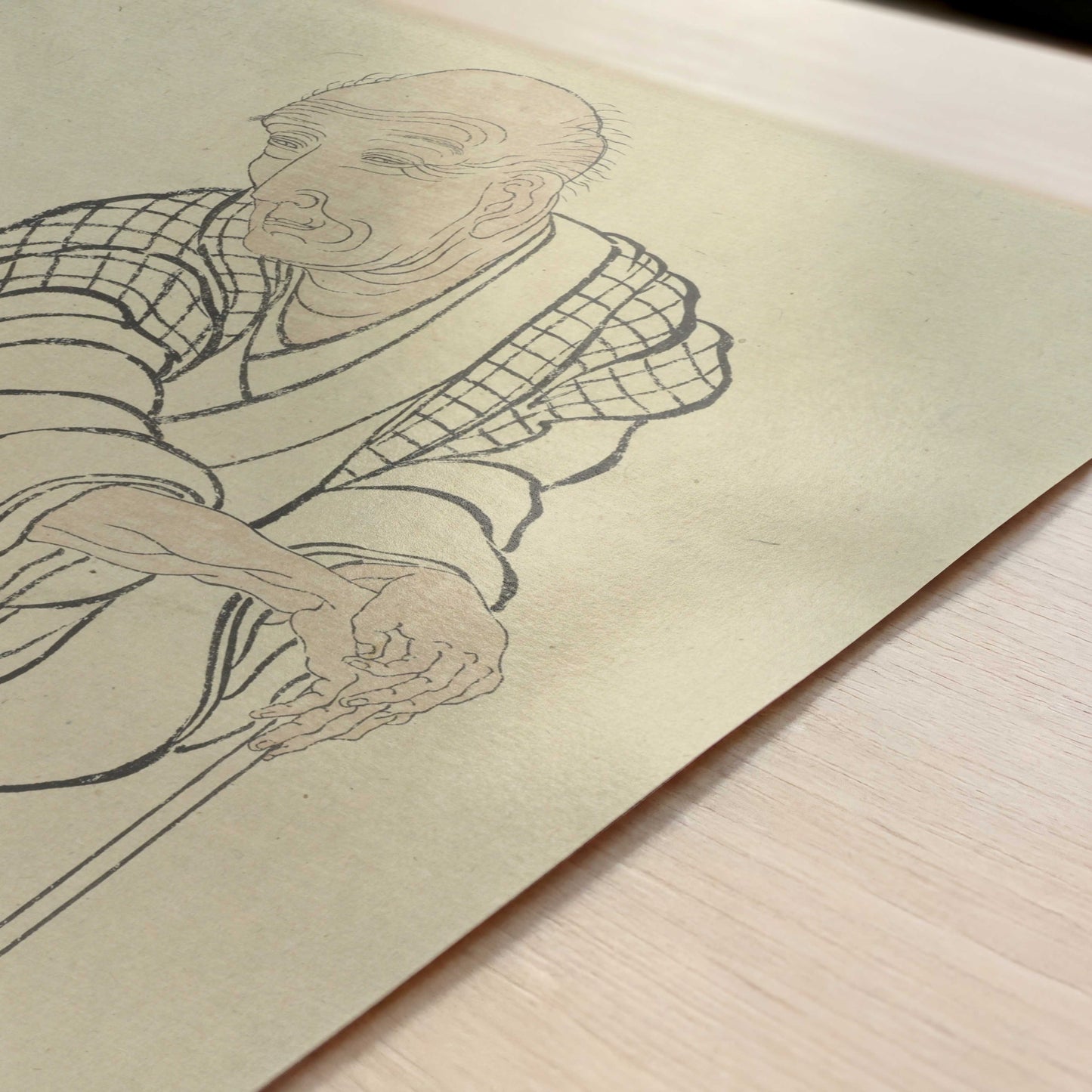 Self-Portrait as an Old Man – Katsushika Hokusai – Print