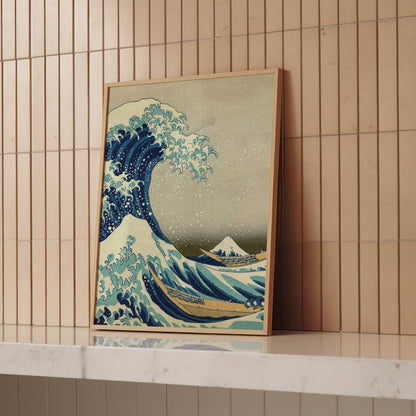 The Great Wave off Kanagawa (1826–33) – Katsushika Hokusai – Print