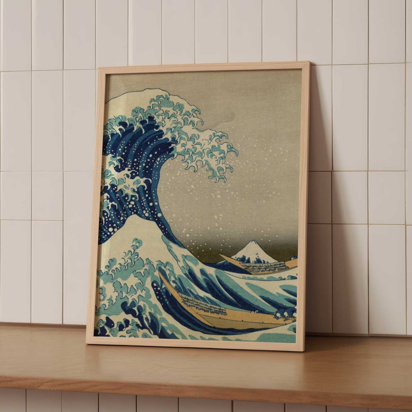 The Great Wave off Kanagawa (1826–33) – Katsushika Hokusai – Print