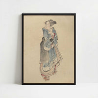 Framed Canvas - Framed canvas in black frame