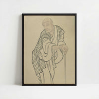 Framed Canvas - Framed canvas in black frame