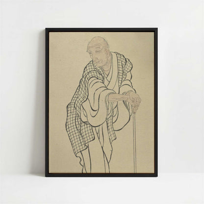 Framed Canvas - Framed canvas in black frame