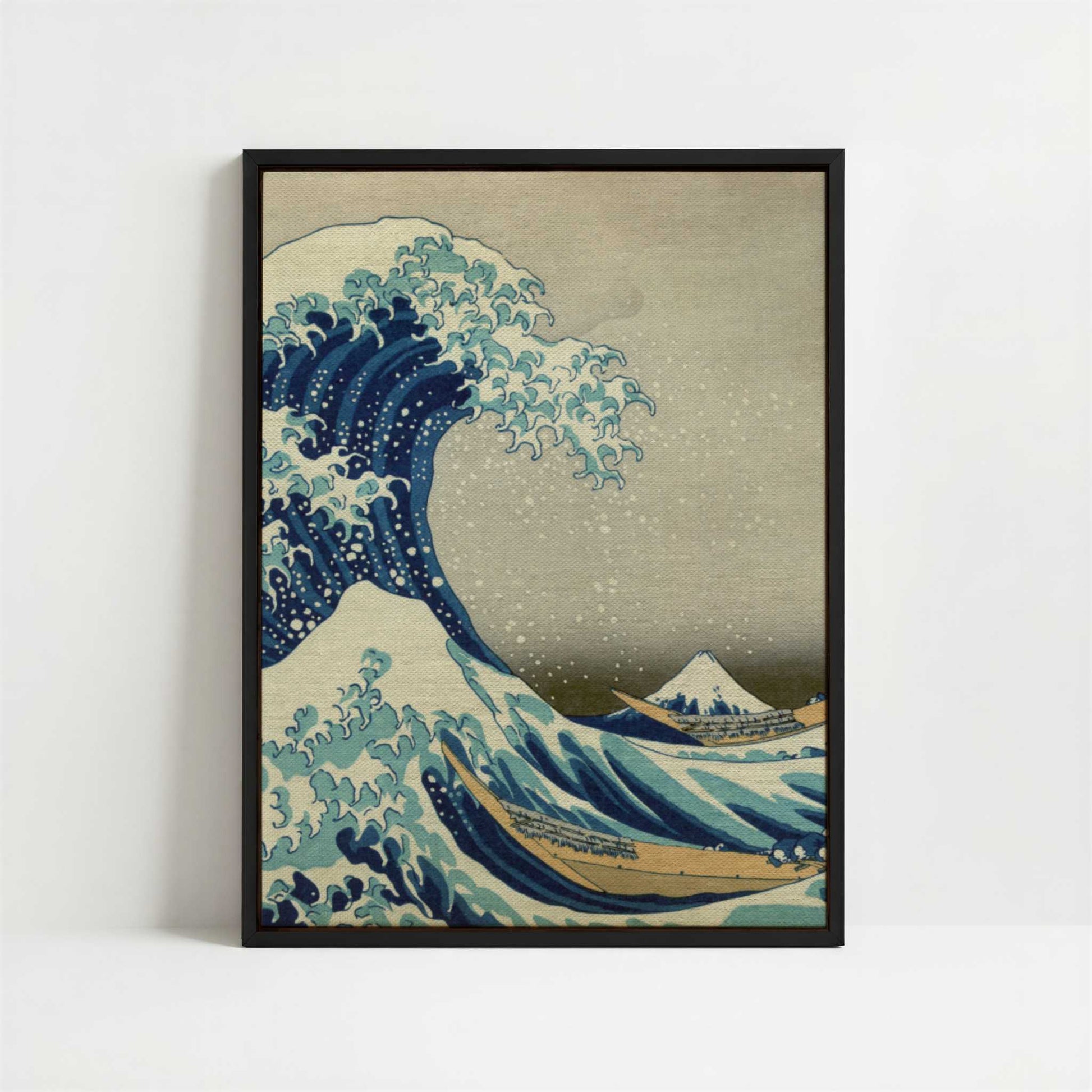 Framed Canvas - Framed canvas in black frame