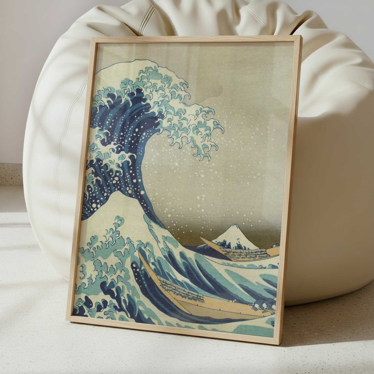 The Great Wave off Kanagawa (1826-33) by Hokusai – Art Print - Interior inspiration