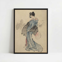 Framed Canvas - Framed canvas in black frame