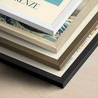 Ice Cream from Firenze, Italy - Art Print - Close-up detail of the different frames