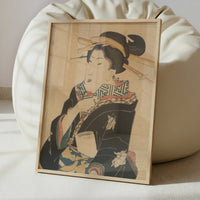 Geisha (1825–1830) by Ikeda Eisen – Art Print - Interior inspiration