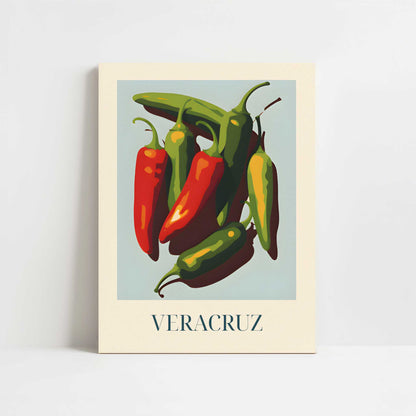 Jalapeños from Veracruz, Mexico - Art Print - Unframed art print