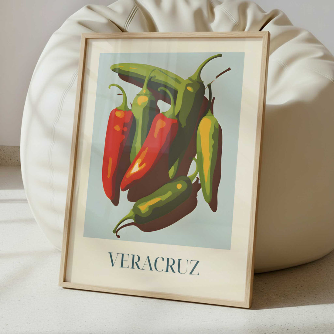 Jalapeños from Veracruz, Mexico - Art Print - Interior inspiration