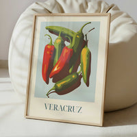Jalapeños from Veracruz, Mexico - Art Print - Interior inspiration