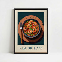 Framed Canvas - Framed canvas in black frame