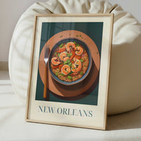 Jambalaya from New Orleans, United States - Art Print - Interior inspiration