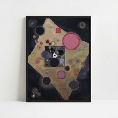 Framed Canvas - Framed canvas in black frame