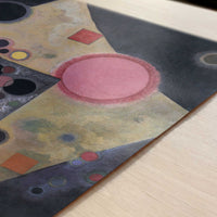 Accent in Pink (1926) by Wassily Kandinsky – Art Print - Close-up detail of the art print