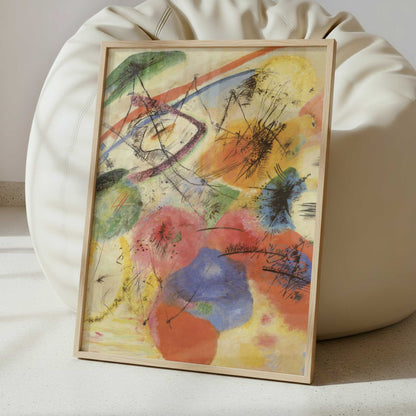 Black Strokes I (1913) by Wassily Kandinsky – Art Print - Interior inspiration