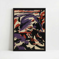 Framed Canvas - Framed canvas in black frame