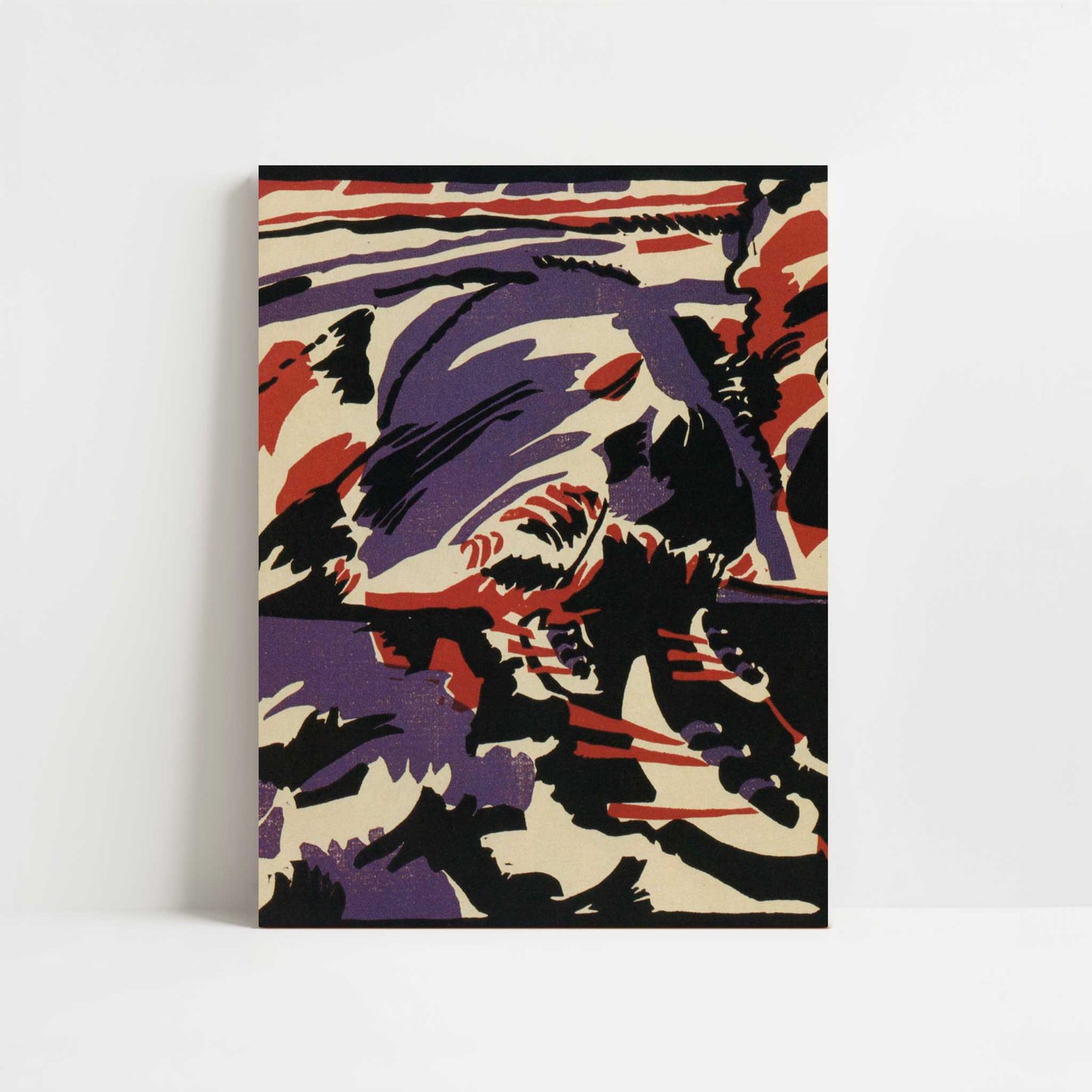 Boat Trip (1911) by Wassily Kandinsky – Art Print - Unframed art print