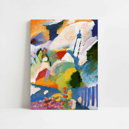 Church in Murnau (1910) by Wassily Kandinsky – Art Print - Unframed art print