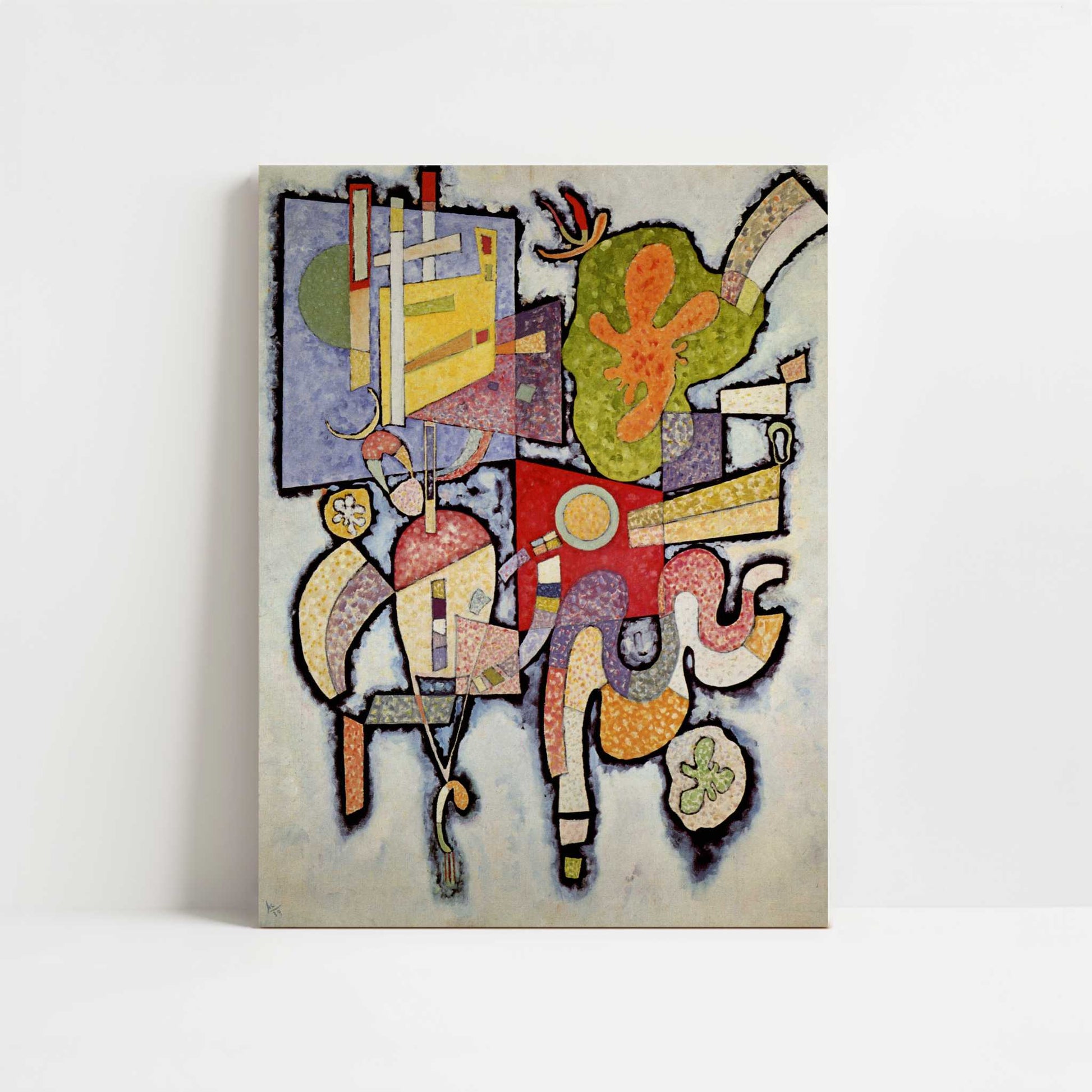 Complex-Single (1939) by Wassily Kandinsky – Art Print - Unframed art print