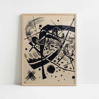 Composition (1922) by Wassily Kandinsky – Art Print - Art print in oak frame