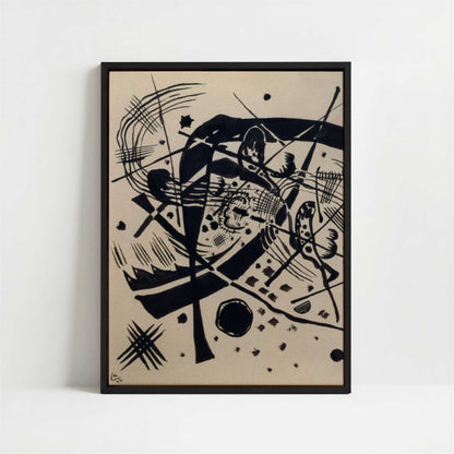 Framed Canvas - Framed canvas in black frame