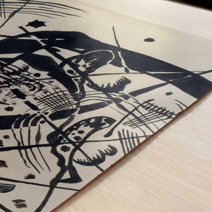 Composition (1922) by Wassily Kandinsky – Art Print - Close-up detail of the art print