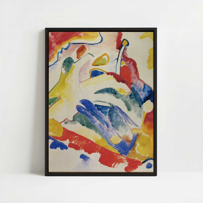 Framed Canvas - Framed canvas in black frame