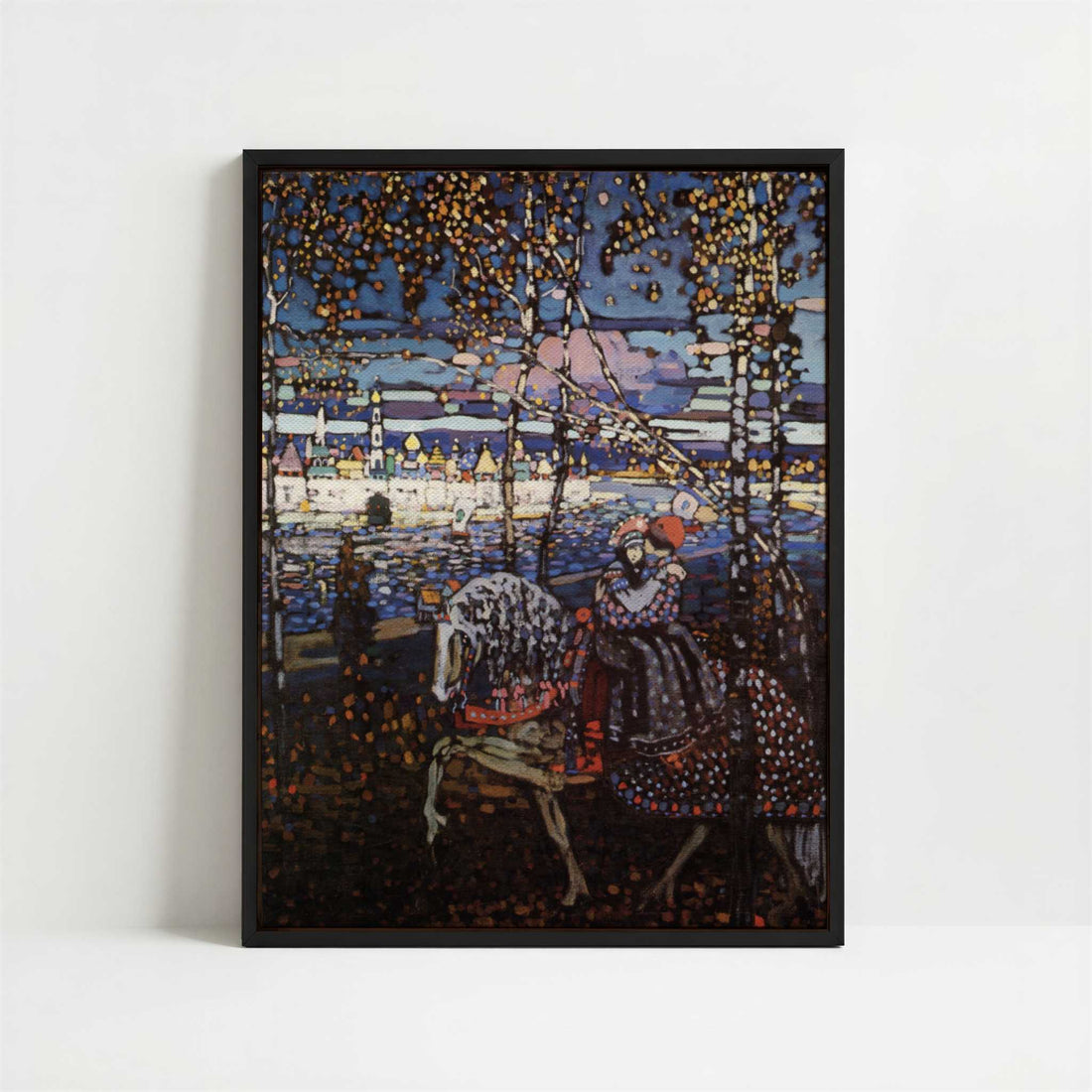 Framed Canvas - Framed canvas in black frame