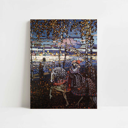 Couple Riding (1906) by Wassily Kandinsky – Art Print - Unframed art print