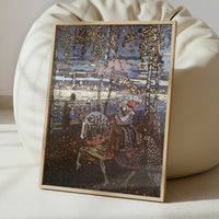 Couple Riding (1906) by Wassily Kandinsky – Art Print - Interior inspiration