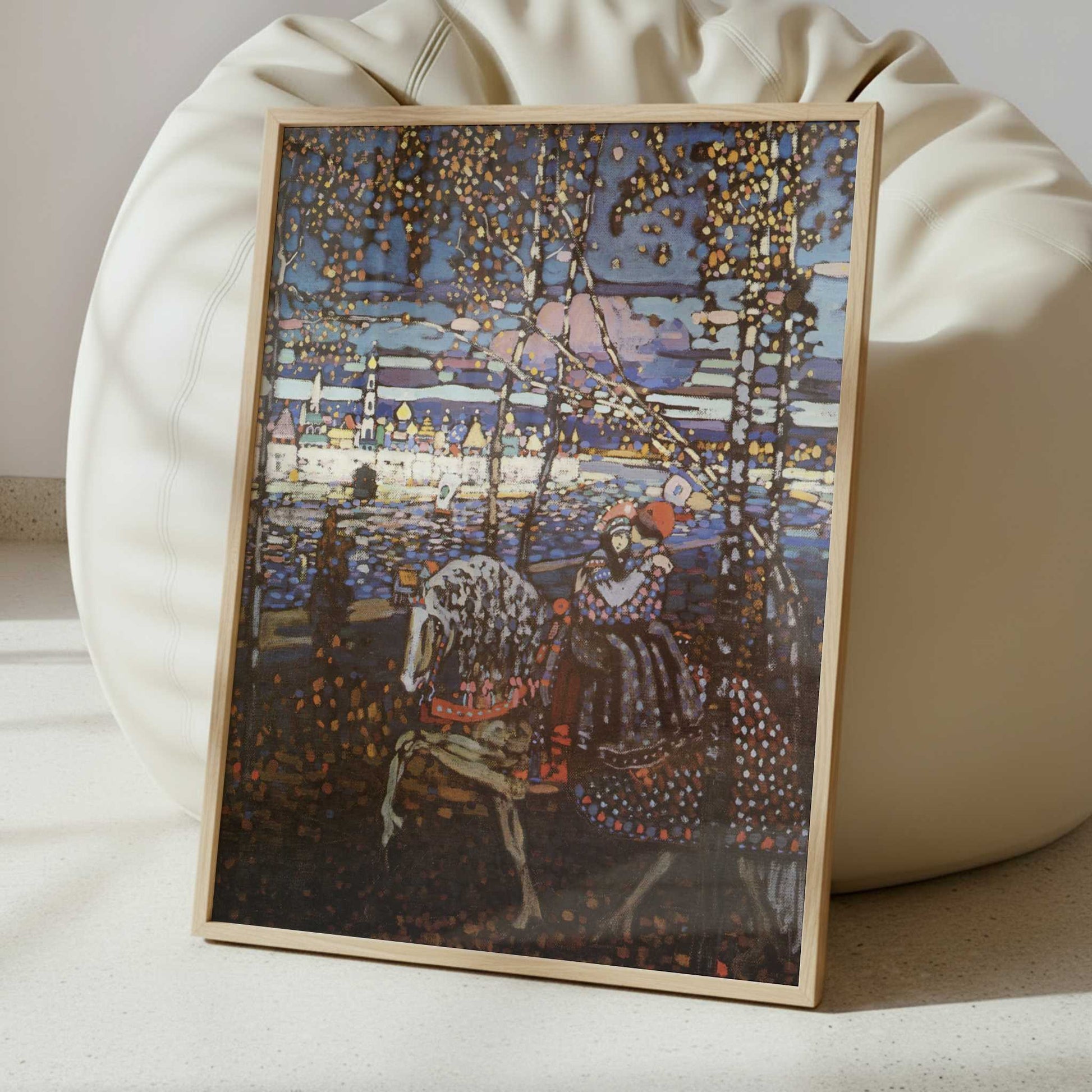 Couple Riding (1906) by Wassily Kandinsky – Art Print - Interior inspiration