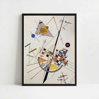 Framed Canvas - Framed canvas in black frame
