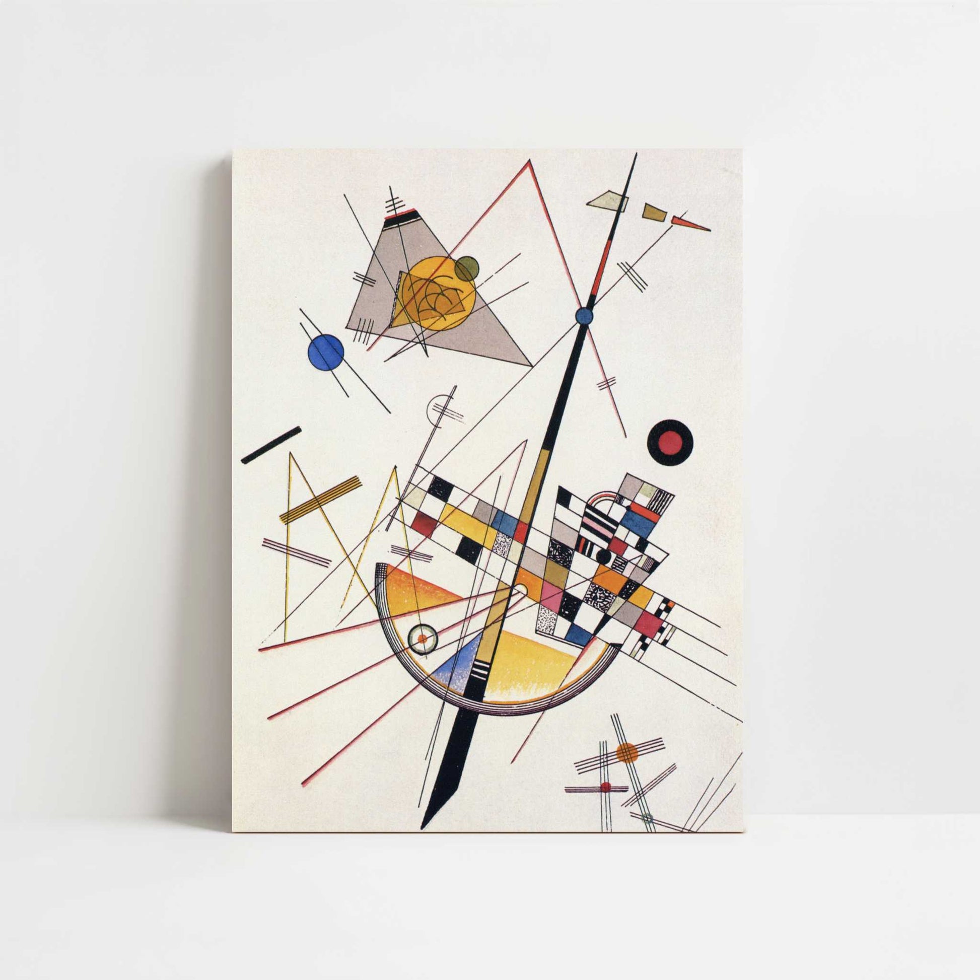 Delicate Tension (1923) by Kandinsky – Art Print - Unframed art print