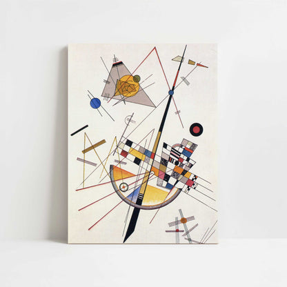 Delicate Tension (1923) by Kandinsky – Art Print - Unframed art print
