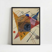 Framed Canvas - Framed canvas in black frame