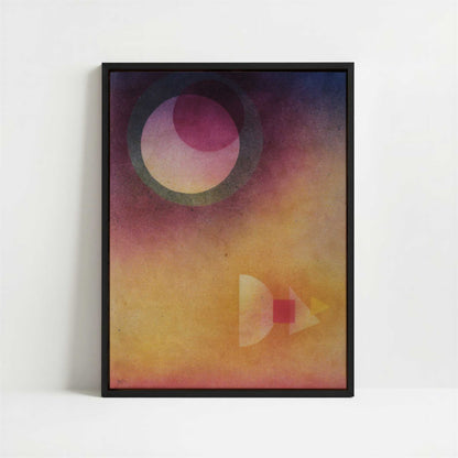 Framed Canvas - Framed canvas in black frame