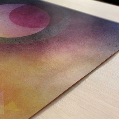 Evasive (1929) by Wassily Kandinsky – Art Print - Close-up detail of the art print