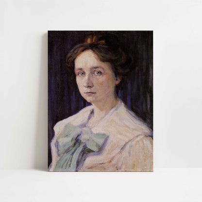 Gabriele Münter (1905) by Wassily Kandinsky – Art Print - Unframed art print