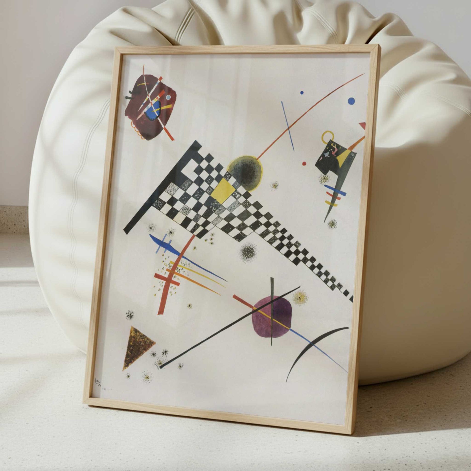 Grid (1923) by Wassily Kandinsky – Art Print - Interior inspiration