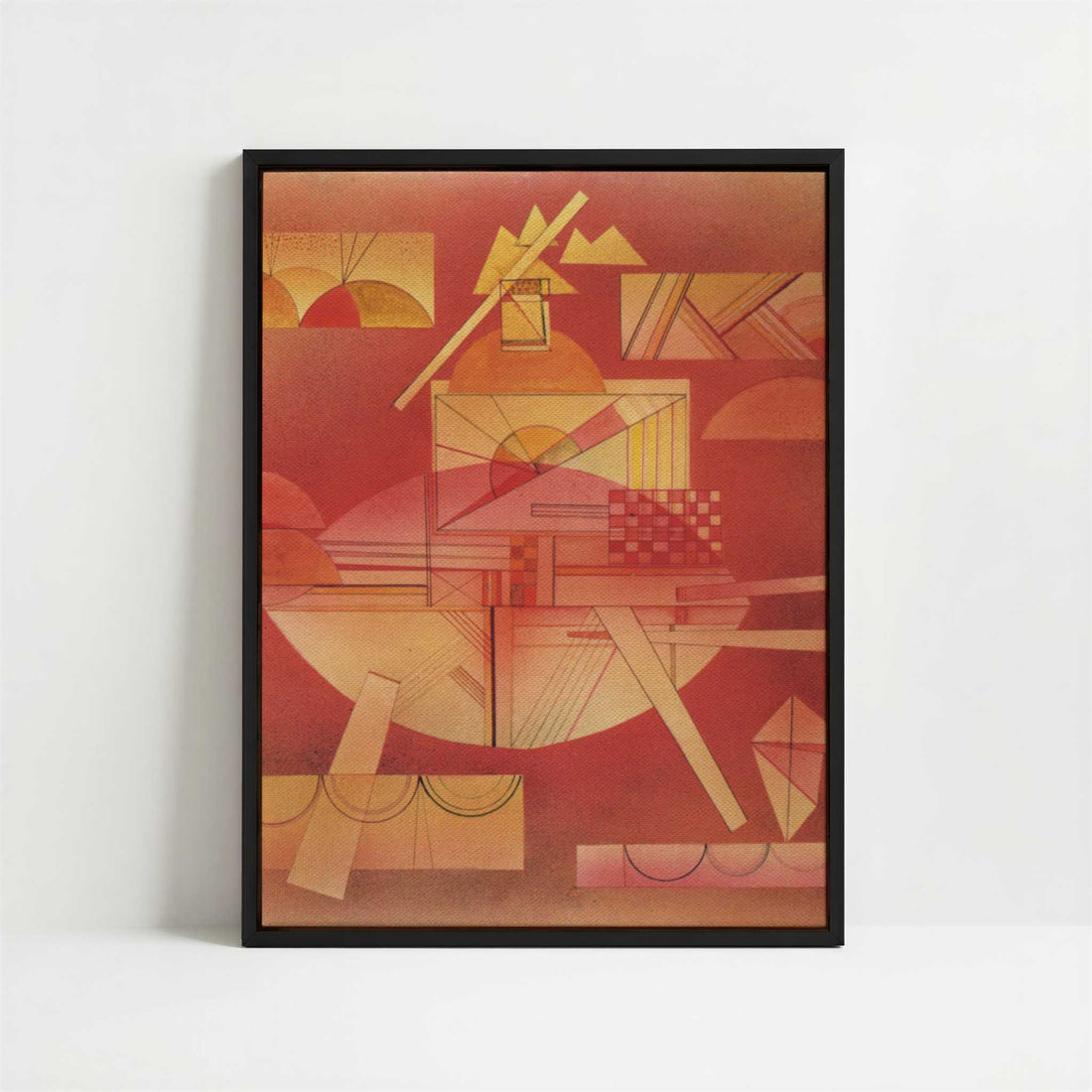 Framed Canvas - Framed canvas in black frame