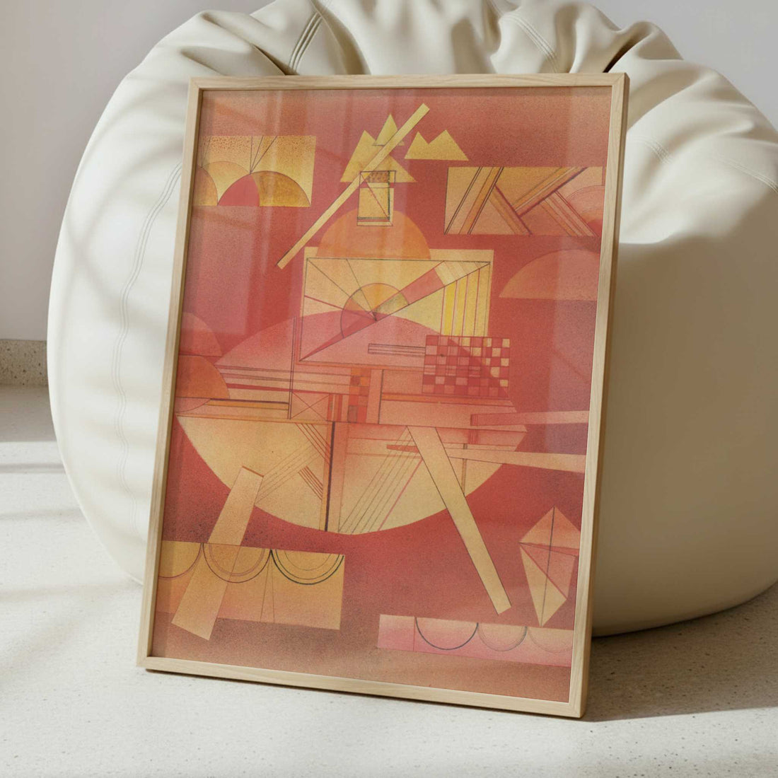 In the Heavy Red (1928) by Kandinsky – Art Print - Interior inspiration