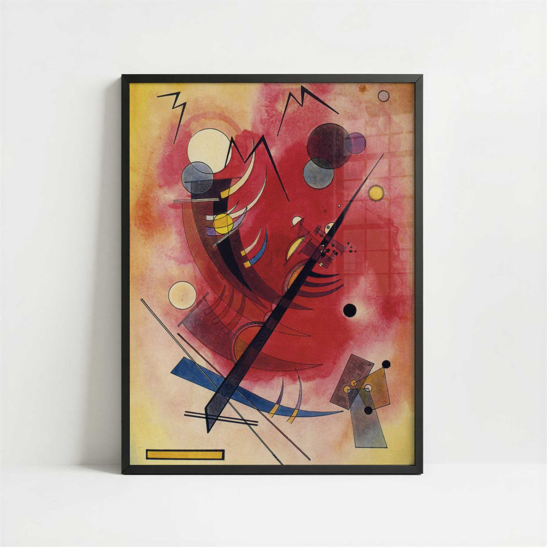 Inner Simmering (1925) by Wassily Kandinsky – Art Print - Art print in black frame