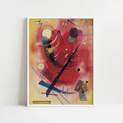 Inner Simmering (1925) by Wassily Kandinsky – Art Print - Art print in white frame
