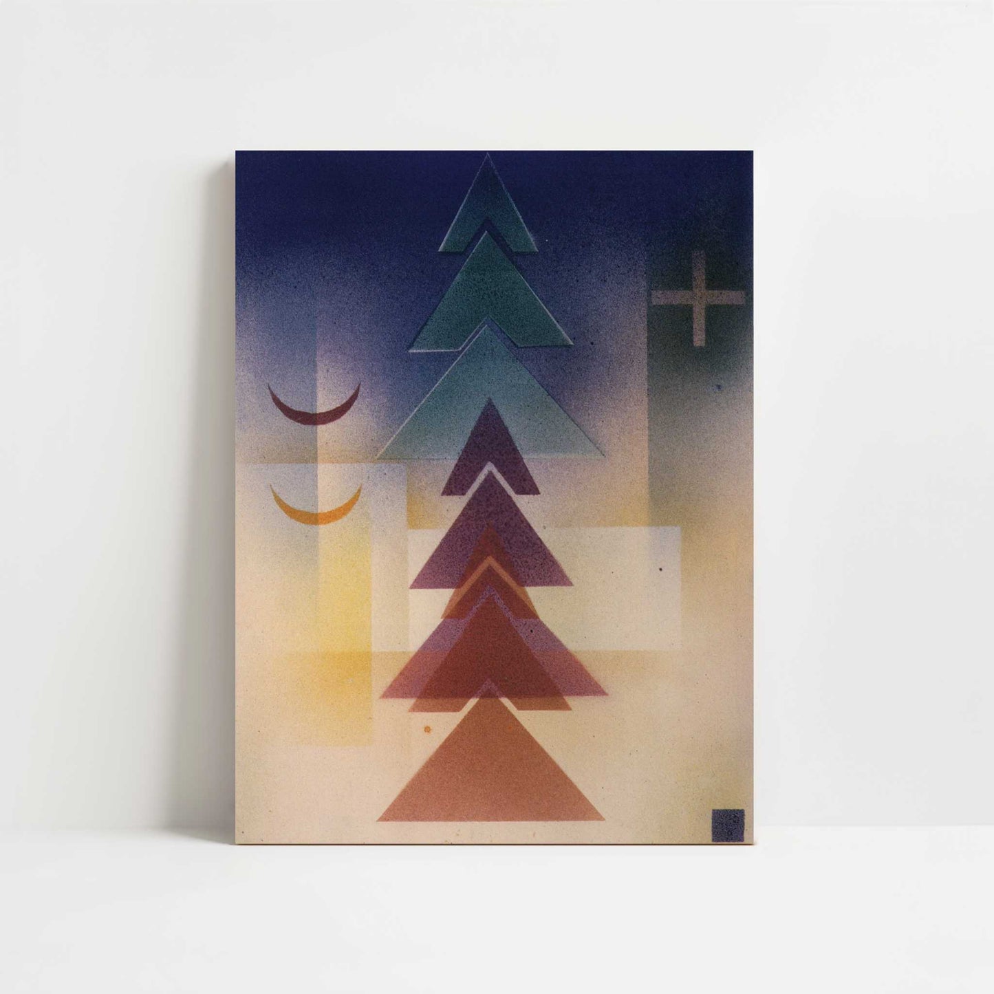 Into the Dark (1928) by Wassily Kandinsky – Art Print - Unframed art print