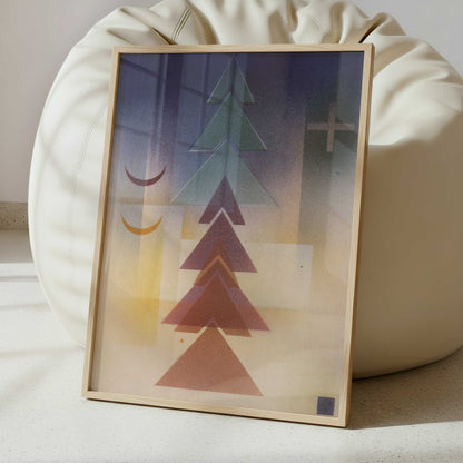 Into the Dark (1928) by Wassily Kandinsky – Art Print - Interior inspiration