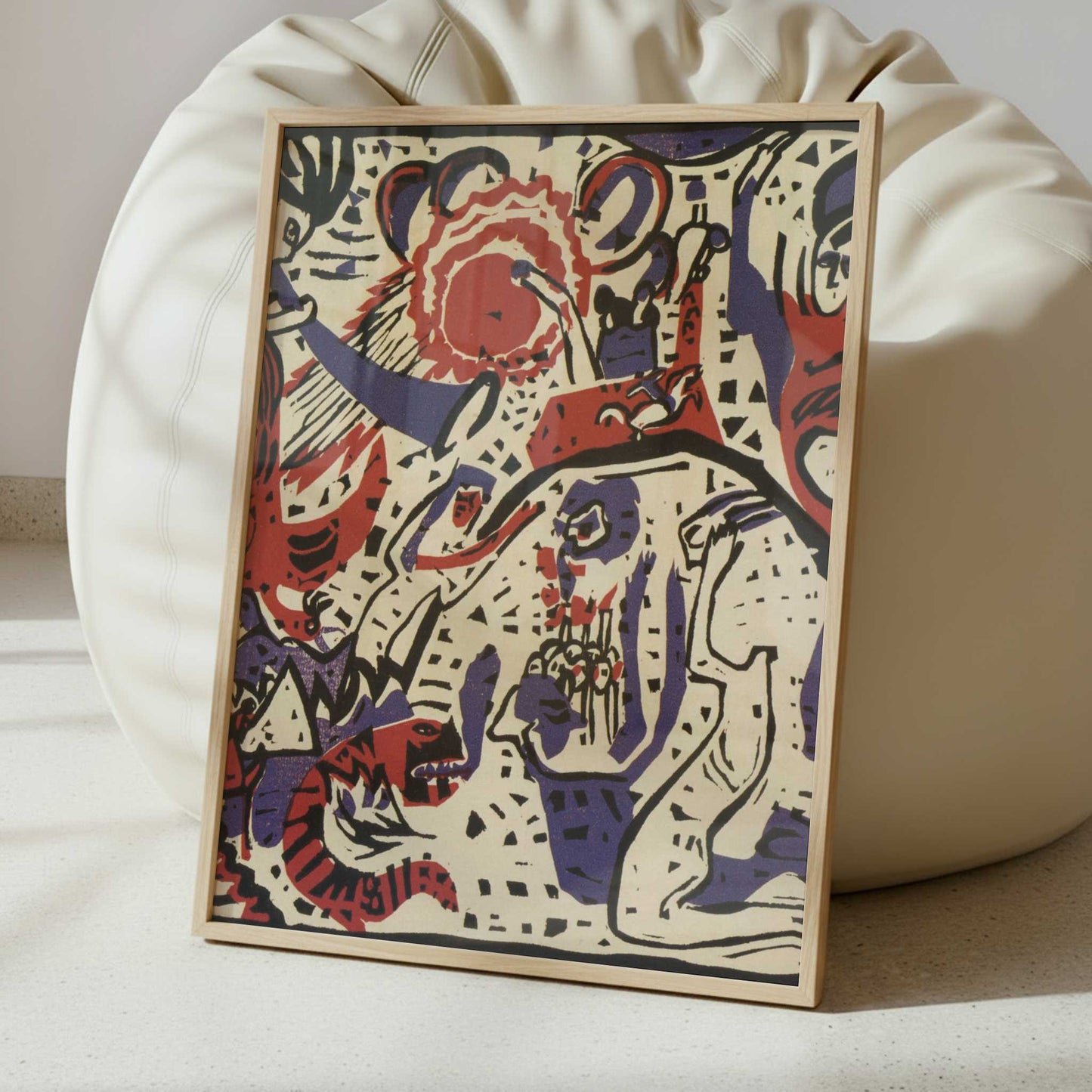 Large Resurrection (1911) by Wassily Kandinsky – Art Print - Interior inspiration