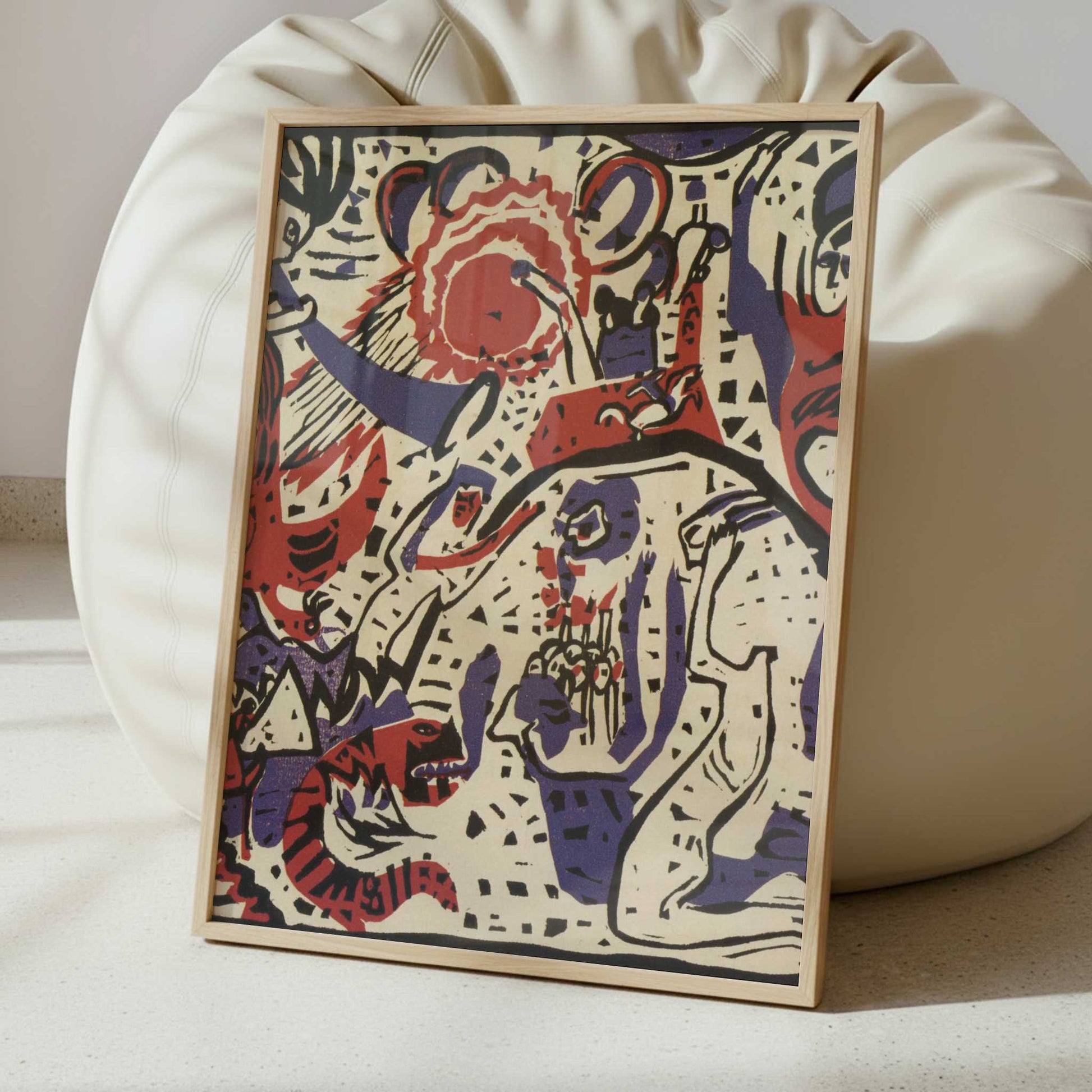 Large Resurrection (1911) by Wassily Kandinsky – Art Print - Interior inspiration